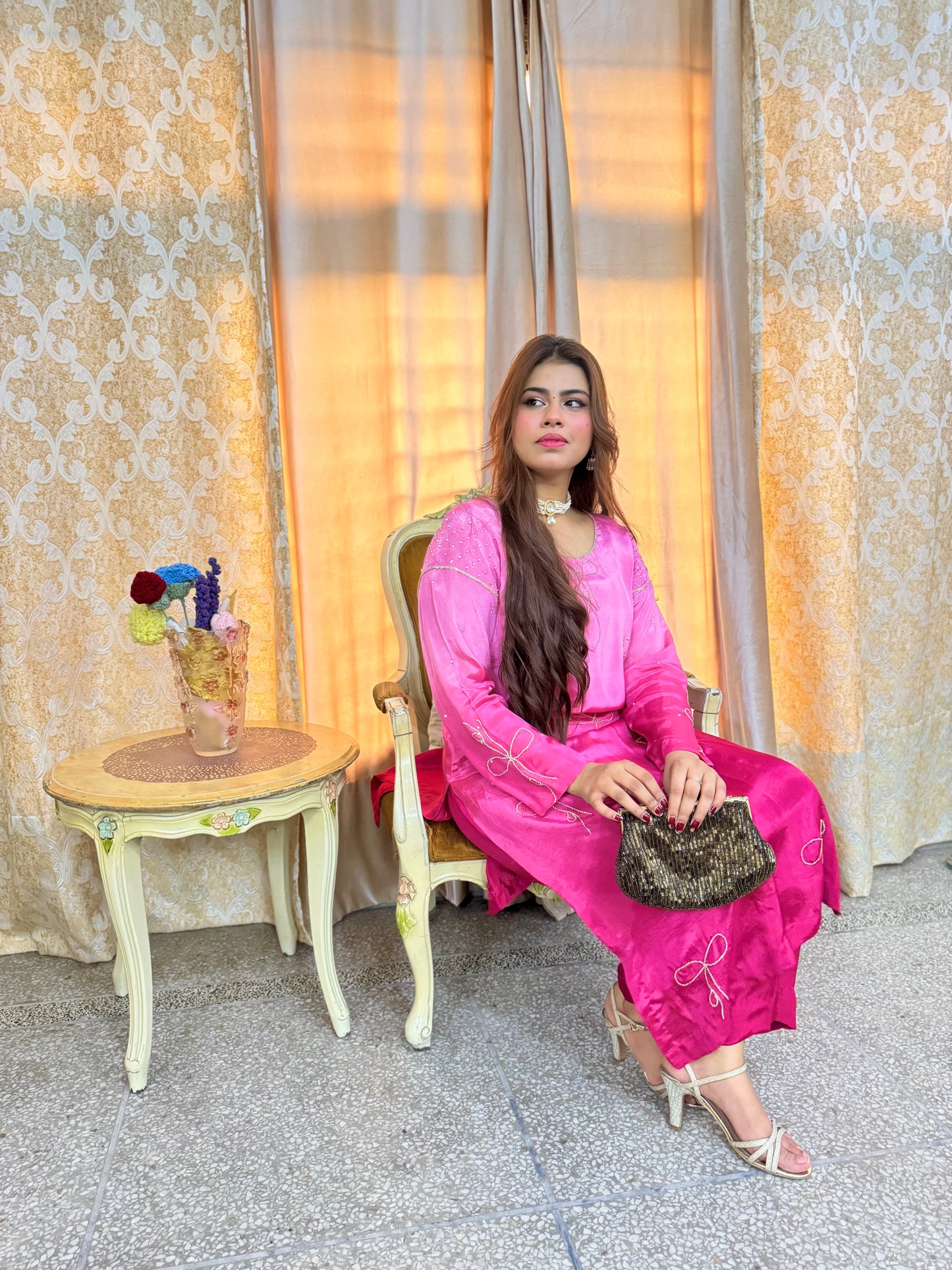 Pink 3 Piece Suit - PP2004