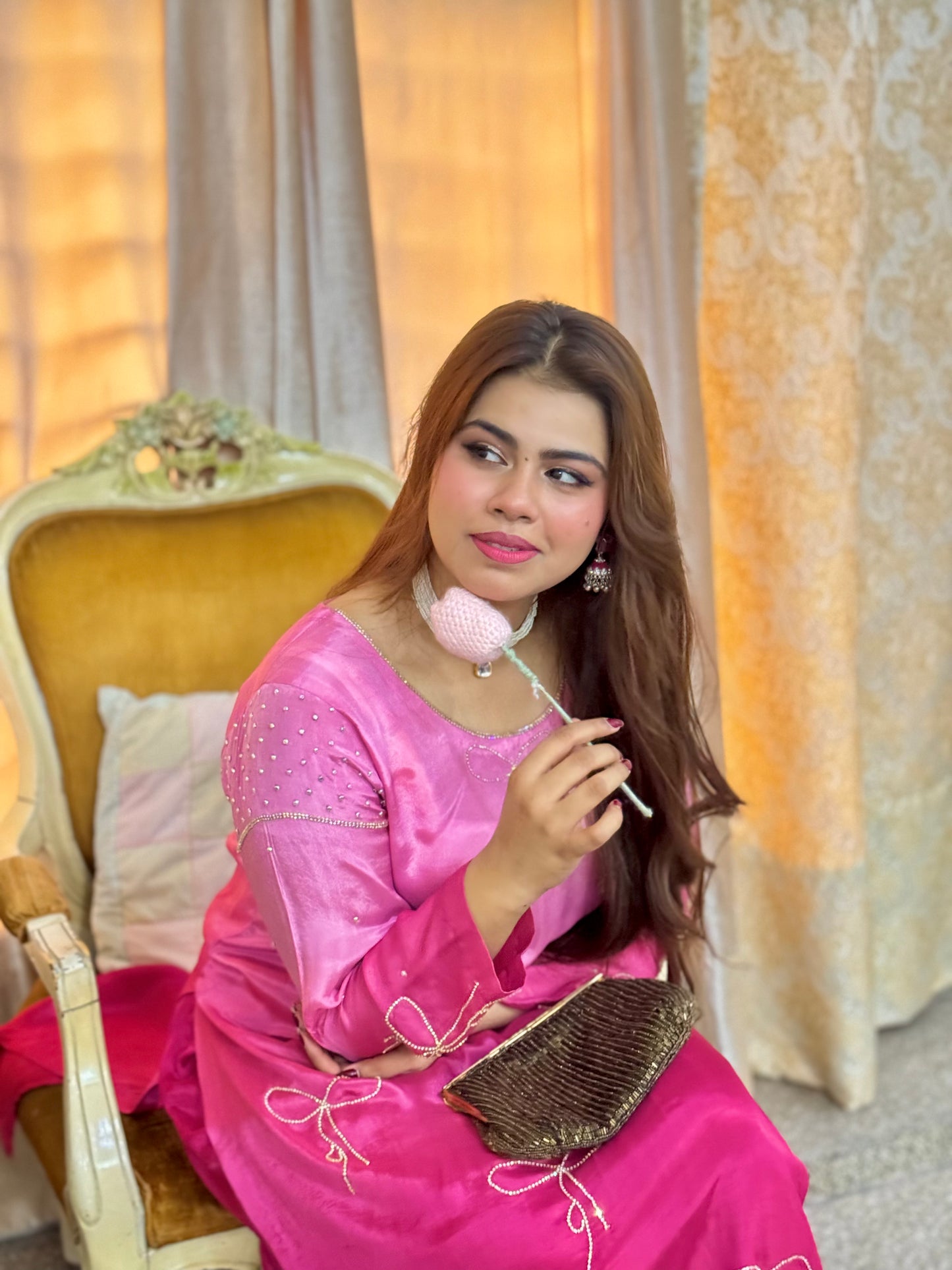 Pink 3 Piece Suit - PP2004
