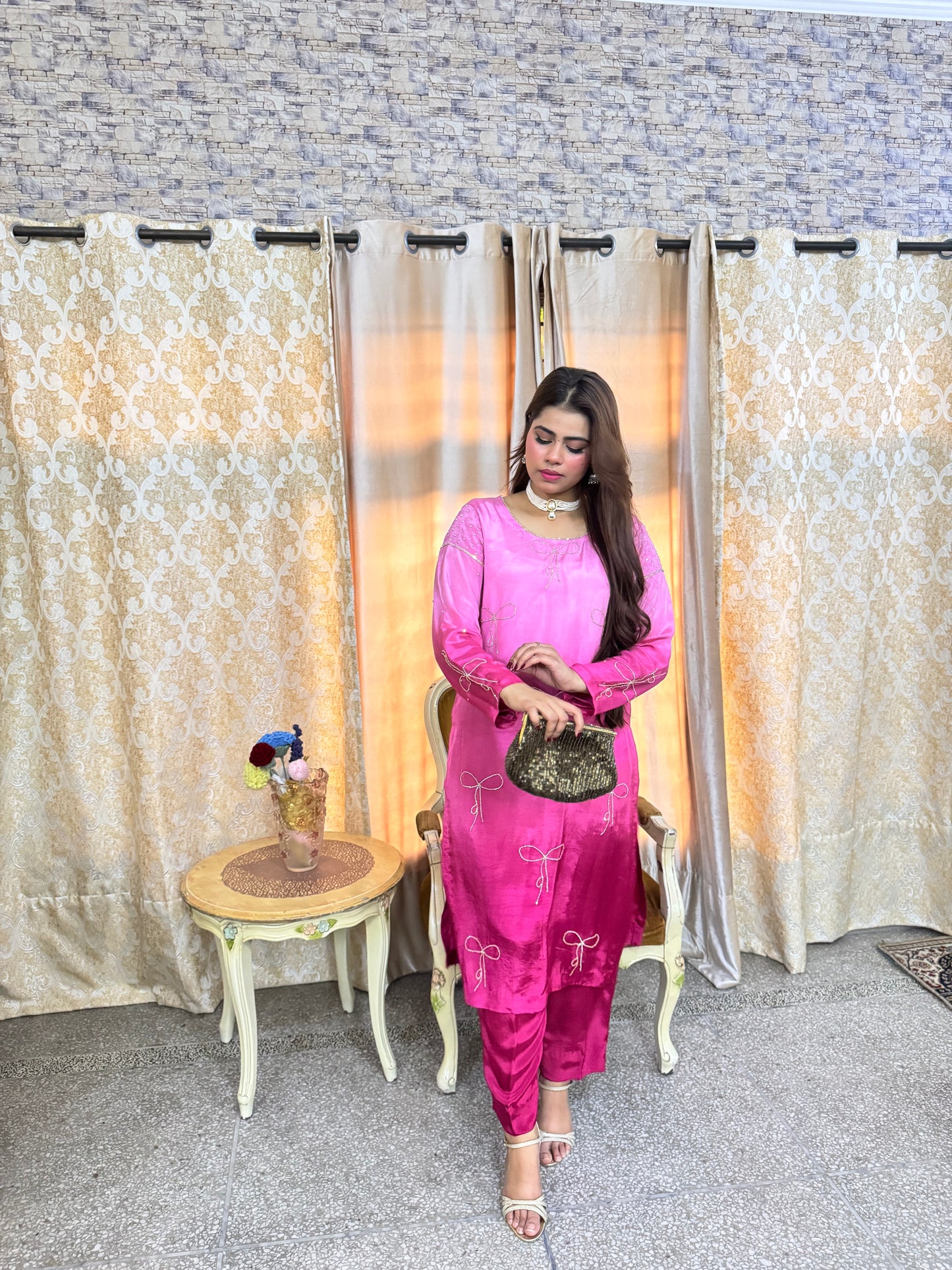 Pink 3 Piece Suit - PP2004