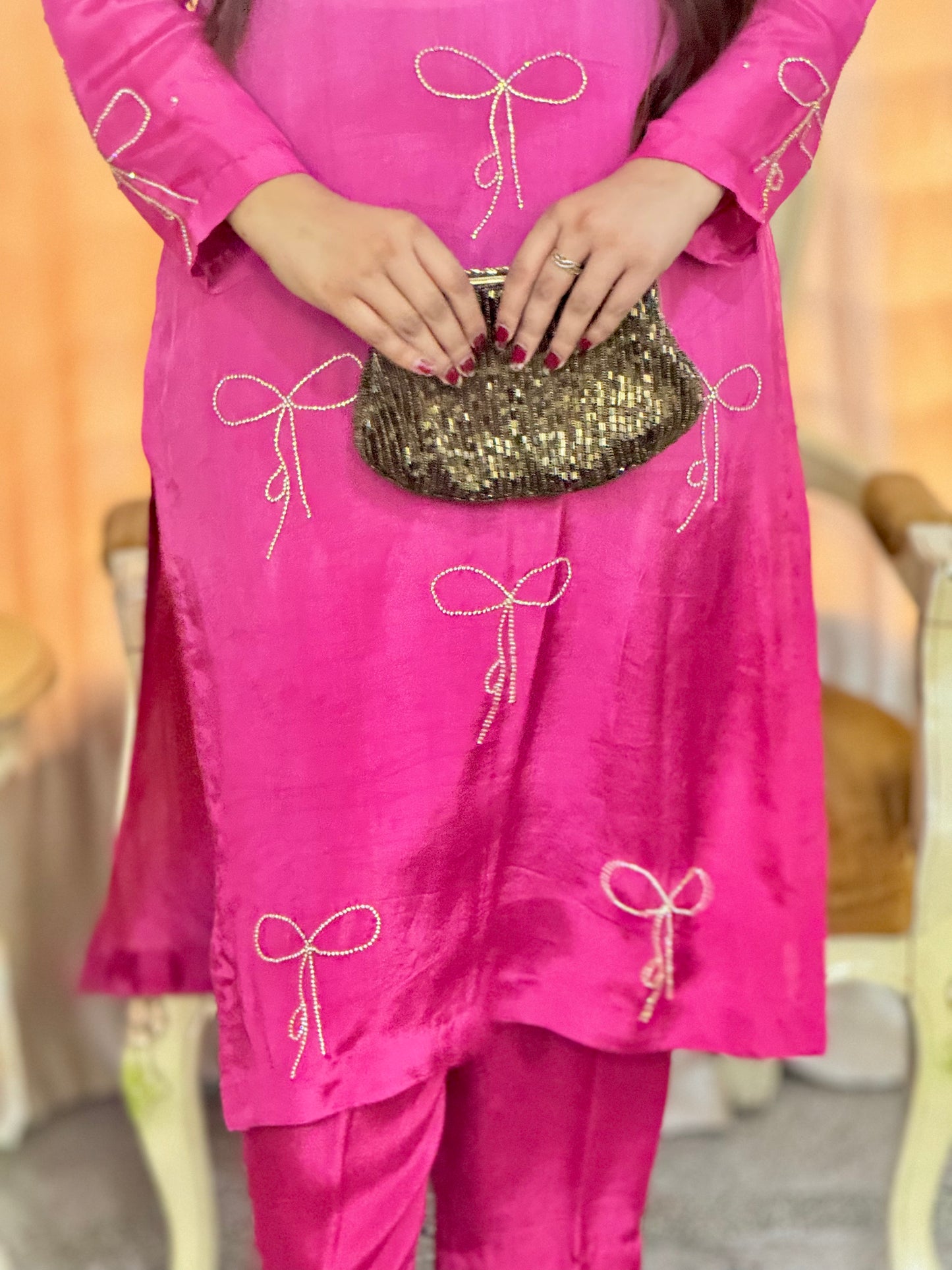 Pink 3 Piece Suit - PP2004