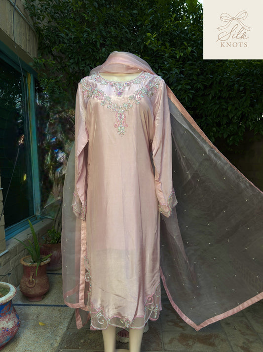 Pink 3 Piece Suit - BP2008