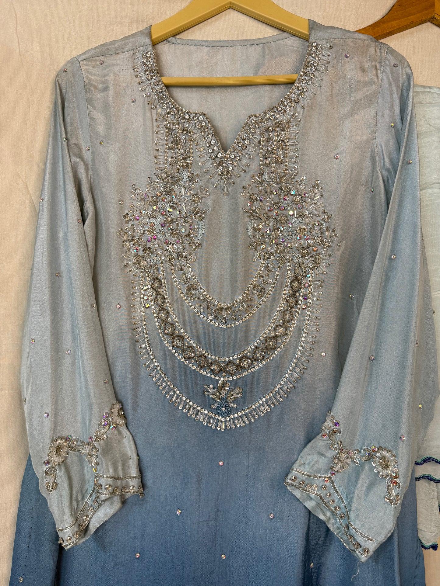 Ice Blue 3 Piece Suit - IB2012